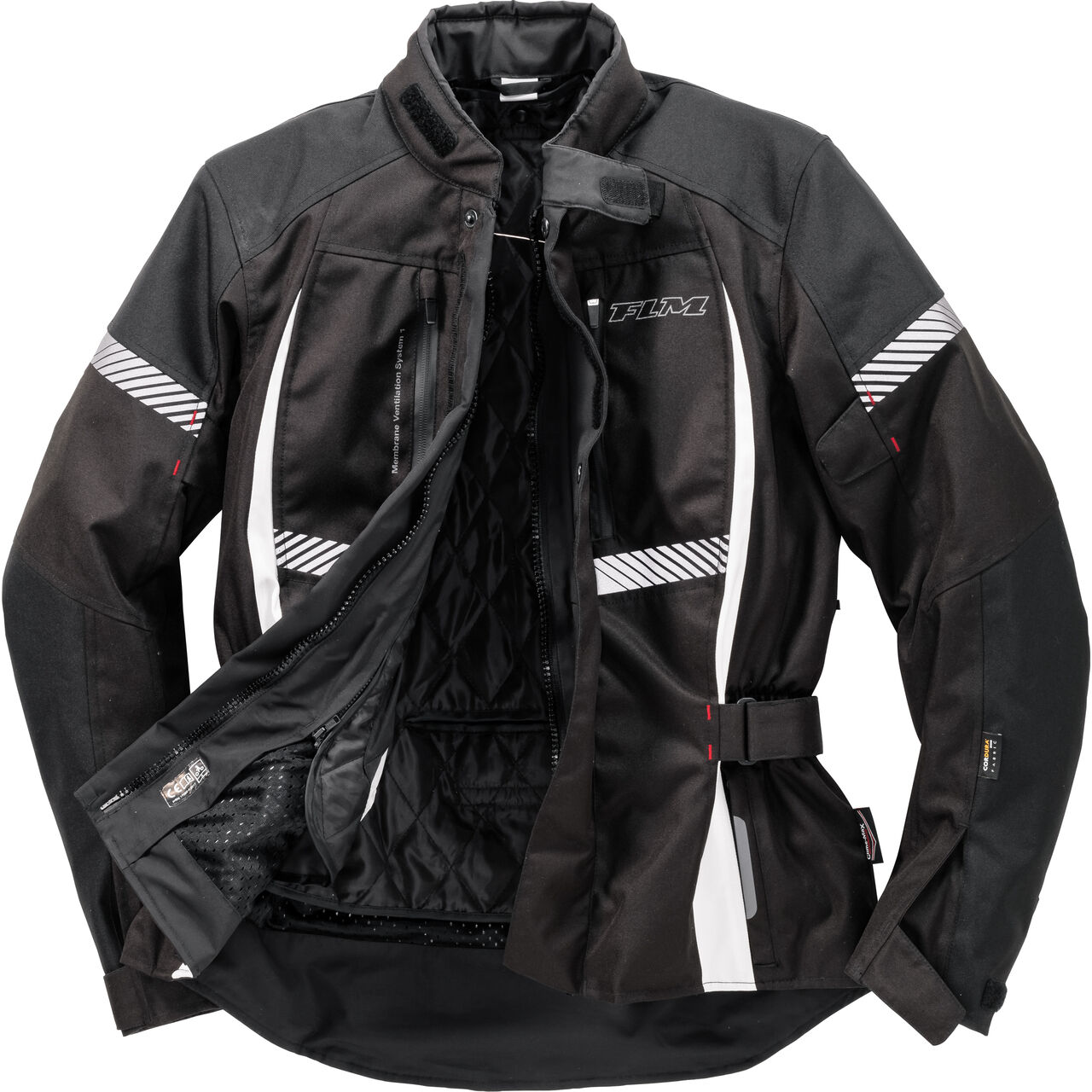 Buy FLM Touring Women textile jacket 4.0 black – POLO Motorrad