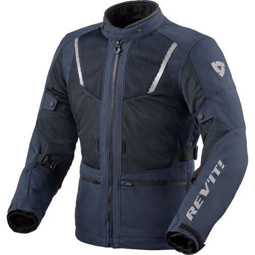 Motorcycle Textile Jackets REV'IT! Levante 2 H2O Textile Jacket Blue
