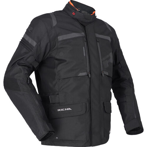 Motorcycle Textile Jackets Richa Brutus Gore-Tex textile jacket Black