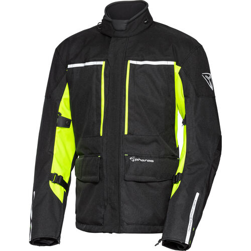 Motorcycle Textile Jackets Pharao Cedar WP Textile jacket Yellow