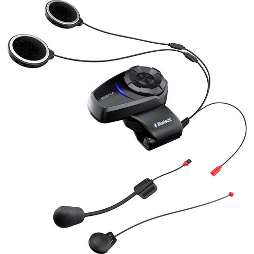 Système de communication pour casque Sena 10S Bluetooth Headset Single Pack Neutre