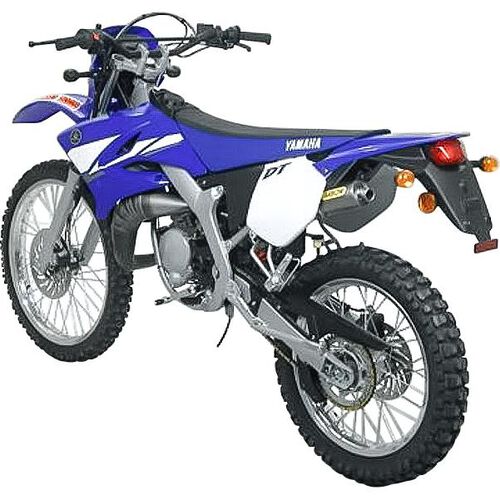 Motorcycle Exhausts & Rear Silencer Arrow Exhaust 2T exhaust round titan Yamaha/Malaguti 50 DT/XSM/XTM Grey