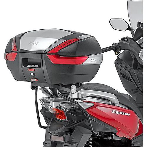Luggage Racks & Topcase Carriers Givi topcase carrier for M-plate SR7056 for SYM Cruisym 300 Red