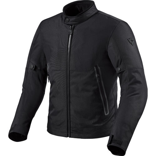 Motorcycle Textile Jackets REV'IT! Shade H2O Textile Jacket Black