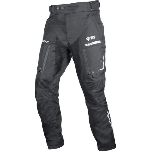 Pantalons de moto en textile GMS Track Light pantalon textile Noir