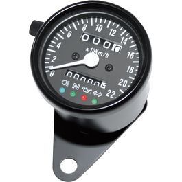 speedo 60mm for spindle with indicator lights
