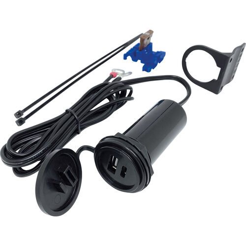 Bordnetz & Stromversorgung Baas Bikeparts Bordsteckdose USB-A/USB-C 2x 3,6A USB11