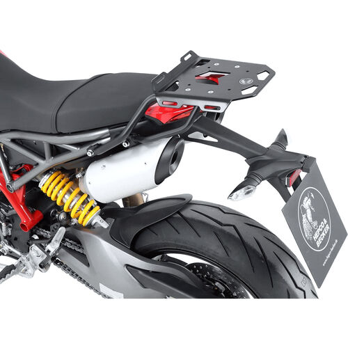 Porte-bagages & supports de topcase Hepco & Becker minirack noir pour Ducati Hypermotard 950 /SP Gris