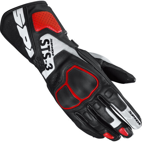 Motorcycle Gloves Sport SPIDI STS-3 Lady Leather Glove Red