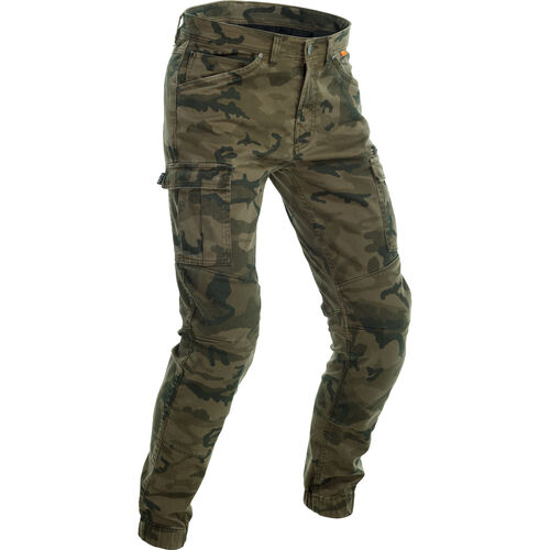 Motorcycle Textile Trousers Richa Apache Textile Pants army camo/brown 36