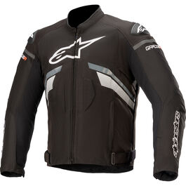Motorcycle Textile Jackets Alpinestars T-GP Plus R V3 Textile Jacket black/dark grey/white