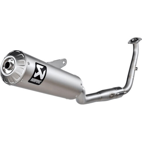 Motorcycle Exhausts & Rear Silencer Akrapovic complete exhaust system 1-1 titan for Yamaha XSR 125 Blue