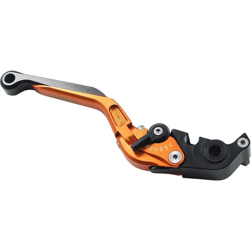 Motorcycle Brake Levers Mizu brake lever adjustable/folding GP Alu ADR1/RE517 orange Neutral