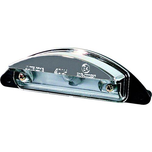 Motorcycle Rear Lights & Reflectors Shin Yo license plate illumination 12V, 5W chrome Neutral
