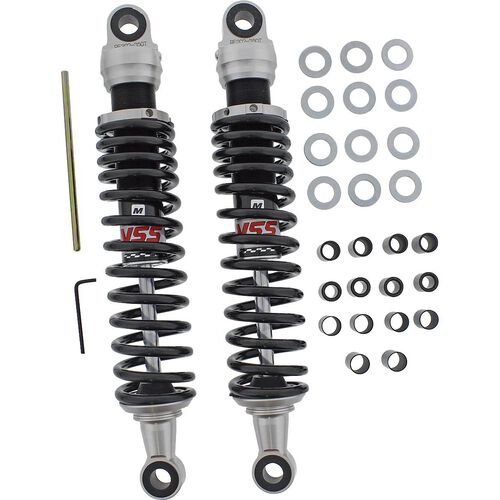 Motorcycle Suspension Struts & Shock Absorbers YSS shock absorber E-series Stereo 350 black for Honda CB Seven Blue