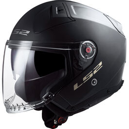 Open Face Helmets LS2 OF603 Infinity II Black