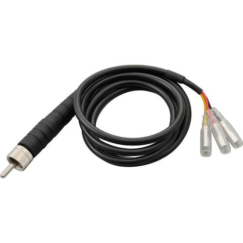 Instrument Accessories & Spare Parts Daytona speedometer cable adapter 361-566 M12 inner thread, 130 cm Black