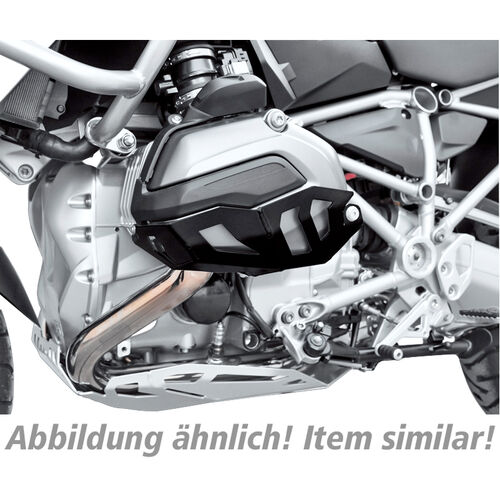 Motorcycle Crash Pads & Bars Zieger cylinder protection alu silver for BMW R 1200 GS 04-09/R -10 Grey
