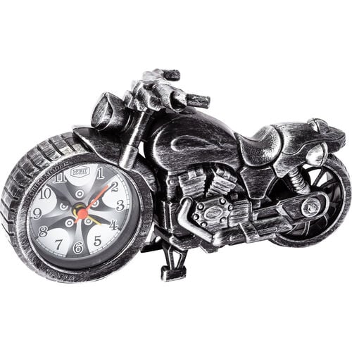 Gift Ideas Spirit Motors Table clock motorcycle with alarm clock