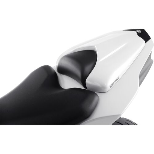 Sièges & housses de siège pour moto Bodystyle Coussin triangulaire Yamaha FZ 8 /Fazer 8 blanc