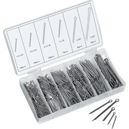 Screws & Small Parts Hi-Q Tools cotter pin assortment 555 parts 1,5-4,0mm Grey