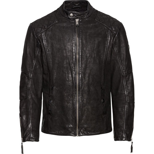 Motorcycle Leather Jackets Spirit Motors Smoky Trevor leather jacket Black