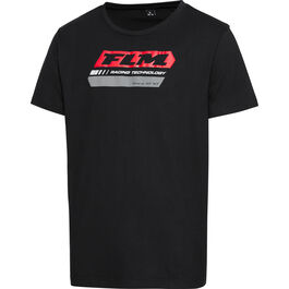 T-Shirt Racing schwarz