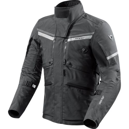 Motorcycle Textile Jackets REV'IT! Poseidon 2 GTX Textile Jacket Black