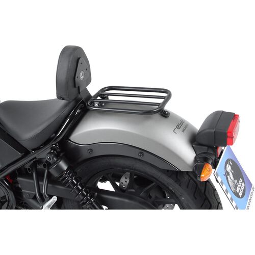 Motorrad Sitzbänke & Sitzbankabdeckungen Hepco & Becker Solorack mit Rückenpolster schwarz für Honda CMX 500 Rebel Neutral