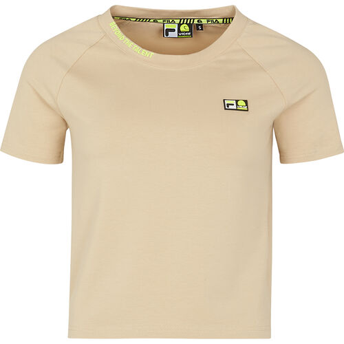 T-Shirts FILA C29 Damen Cropped Shirt Beige