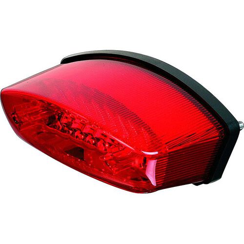 Motorrad Rücklichter & Reflektoren Shin Yo LED Rücklicht Monster/Enduro/Chopper rotes Glas