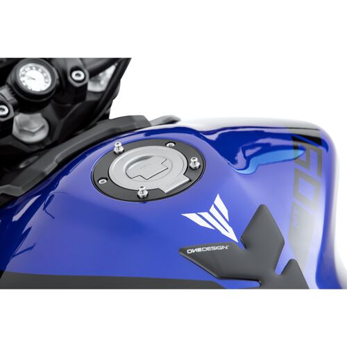 Sacoche de réservoir à Quicklock pour moto Shad Pin System adaptateur de réservoir X011PS YM1 Ya/Duc/MV Rouge