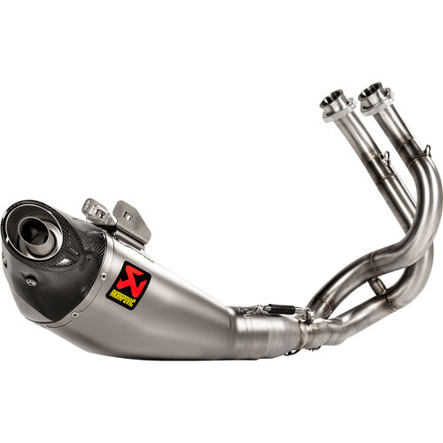 Motorcycle Exhausts & Rear Silencer Akrapovic complete exhaust system 2-1 oK titan for Z/Ninja 650 17-20 Blue