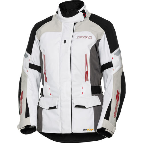 Motorcycle Textile Jackets FLM Ladies’ touring textile jacket 3.0 white M