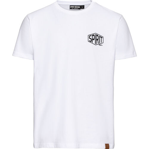 Hommes T-shirts Spirit Motors Easygoing Ethan T-Shirt Blanc