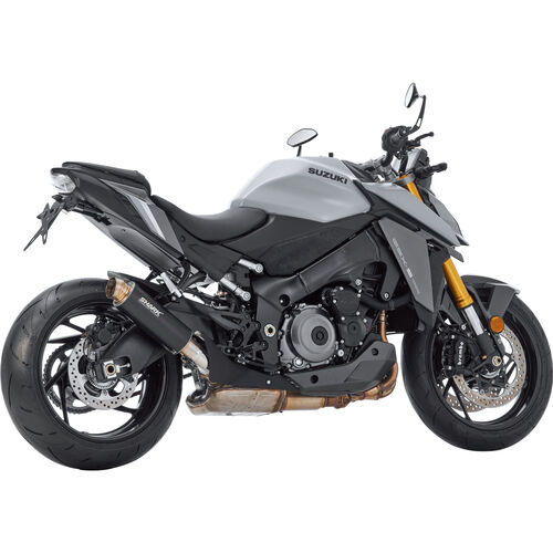 Motorcycle Exhausts & Rear Silencer Shark exhaust SRC4 exhaust short black for Suzuki GSX-S 950/1000 2021- Neutral