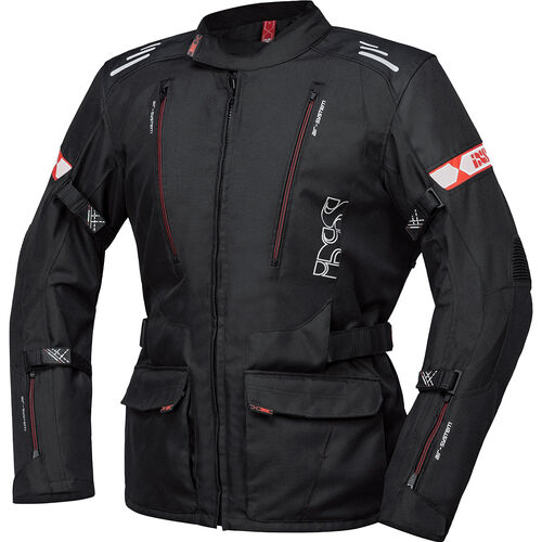 Motorcycle Textile Jackets IXS Lorin-ST Textile Jacket Red