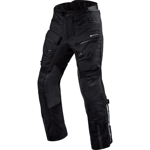 Pantalons de moto en textile REV'IT! Defender 3 GTX Pantalon Textile Noir