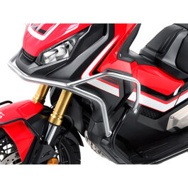 Crash-pads & pare-carters pour moto Hepco & Becker arceau de sécurité au-dessus argent pour Honda X-ADV 750 Bleu