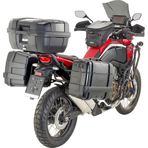 Side Carriers & Bag Holders Givi side rack Monokey® PLO1179MK for Honda CRF 1100 Africa Twin Black