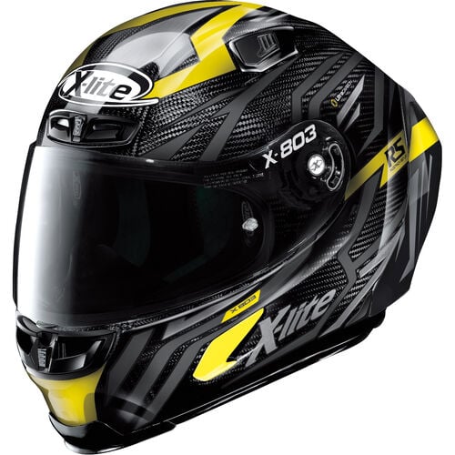 Motorcycle Helmets X-Lite X-803 RS Ultra Carbon Yellow