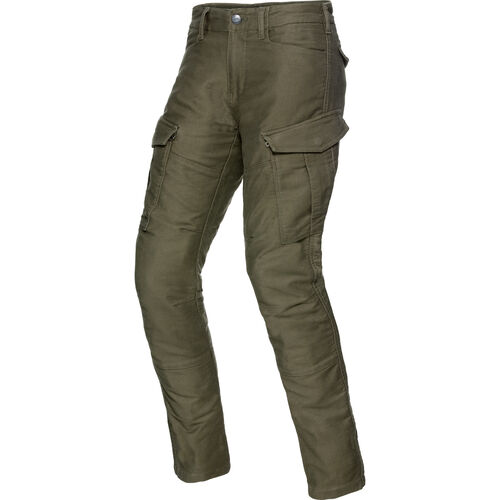 Jeans de moto Spirit Motors Pantalon Cargo 1.0 Vert