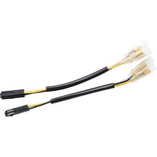 Système électrique, autre Highsider câble adaptateur paire clignotant+PL OEM 207-086 pour Honda Noir