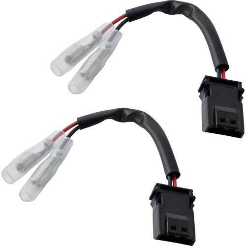 Elektrik sonstiges Rizoma Adapterkabel für Blinker an OEM-Stecker EE165H für Harley-Da Rot