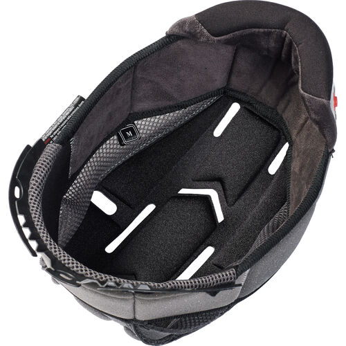 Helmet Pads Nexo Interior Lining Fiberglass/Carbon Travel II Black