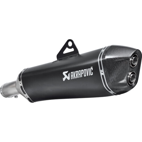Motorcycle Exhausts & Rear Silencer Akrapovic exhaust Slip-On titan black for BMW F 650/700/800 GS /Advent Grey