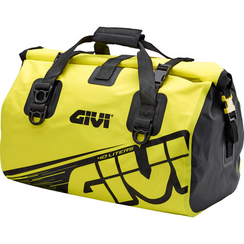 Sacs de selle & sacs rouleaux pour moto Givi sacoche arrière/rouleau Easy Bag étanch 40l jaune fluo/noir Neutre