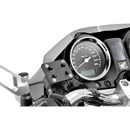 Motorrad Navi- & Smartphonehalter Berni`s Halteplatte NHZ1 Kugel mit Krallenplatte Braun