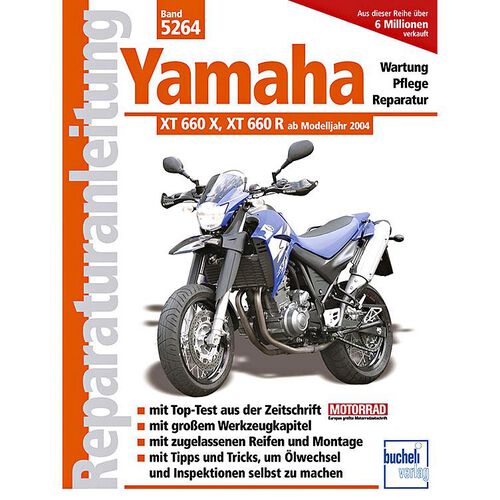 Repair Manuals Motorbuch-Verlag repair manual Bucheli german Yamaha XT 660 R/X Neutral