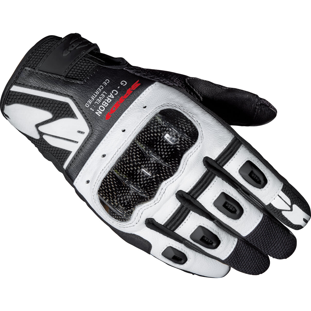 G-Carbon Handschuh weiß/schwarz